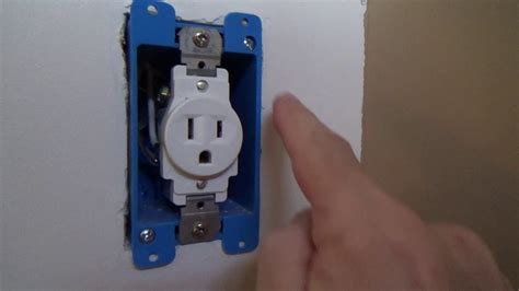 electrical outlet box is loose|how to secure loose outlet.